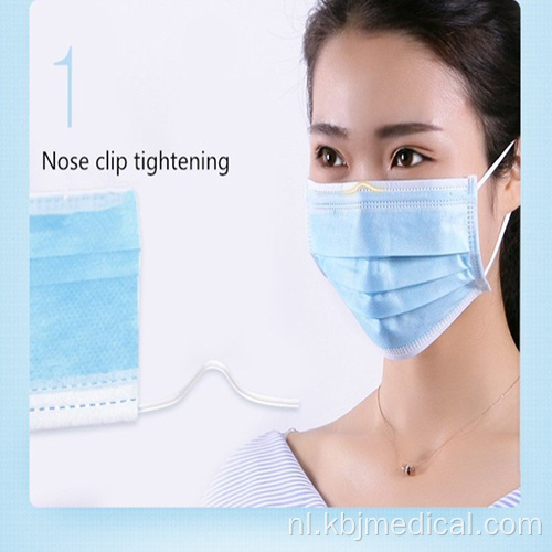 Medisch gezichtsmasker voor bescherming tegen virussen